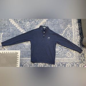 PETER MILLAR KEENLAND QUARTER ZIP, Navy, size medium, like new condition